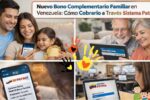 Nuevo Bono Complementario Familiar en Venezuela 2026: cómo cobrarlo fácilmente a través del Sistema Patria