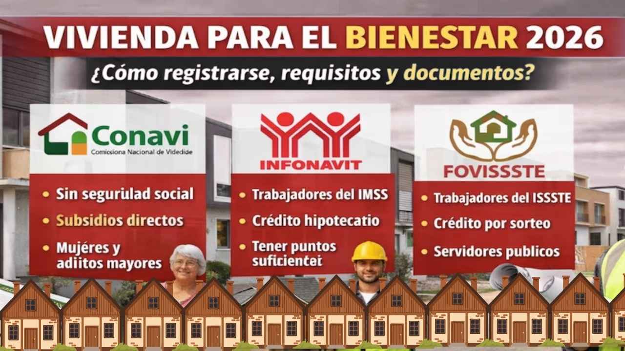 Vivienda para el Bienestar 2026: registro, requisitos y documentos para acceder al apoyo